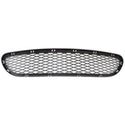 2009-2012 BMW 3-series Front Bumper Grille, Black.