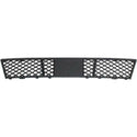 2011-2013 BMW 5-series Front Bumper Grille, Center, Black.