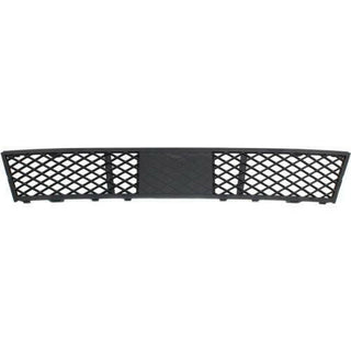 2011-2013 BMW 5-series Front Bumper Grille, Center, Black.