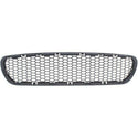 2012-2016 BMW M5 Front Bumper Grille, Center, Black.