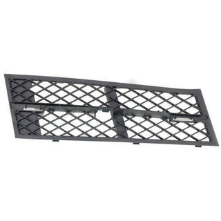 2011-2013 BMW 5-series Front Bumper Grille RH, Black.