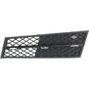 2011-2013 BMW 5-series Front Bumper Grille LH, Black.