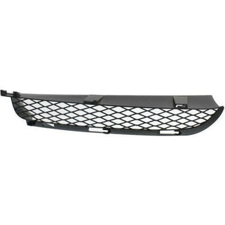 2004-2006 BMW X5 Front Bumper Grille RH, Upper, Black.