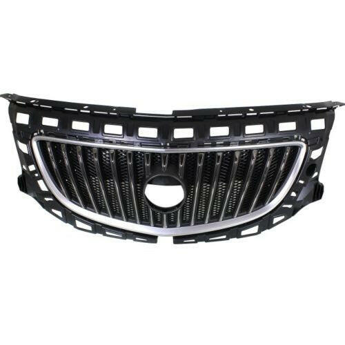 2012-2013 Buick Regal Grille, Satin Nickel Shell/Black.