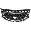 2012-2013 Buick Regal Grille, Satin Nickel Shell/Black.
