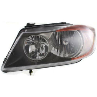 2006-2008 BMW 3-Series Head Light LH, Assembly, Halogen, Sedan/Wagon.
