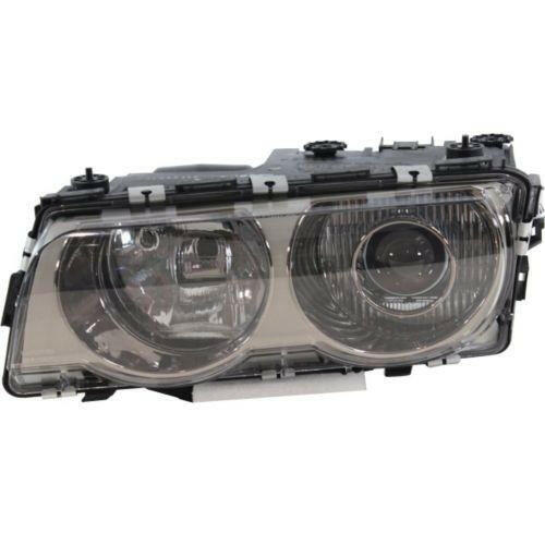 1999-2001 BMW 7- Head Light LH, Lens And Housing, Hid, w/Out Hid Kit.