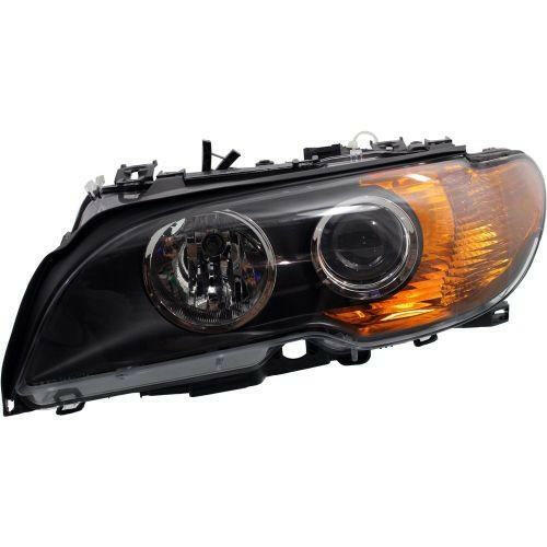 2003-2006 BMW 3-Series Head Light LH, Assembly, Halogen.