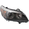 2004-2007 BMW 5- Head Light RH, Lens And Housing, Hid, With Hid Kit.