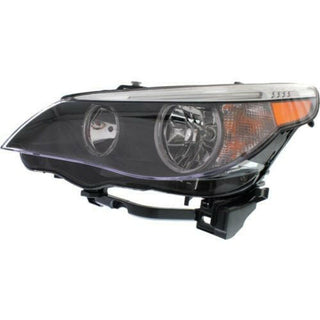 2004-2007 BMW 5 Series Head Light LH, Assembly, Halogen.