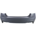 2013-2014 BMW 3 Rear Bumper Cover, Primed, Withm Sport Line, Sedan/Hybrid - Classic 2 Current Fabrication