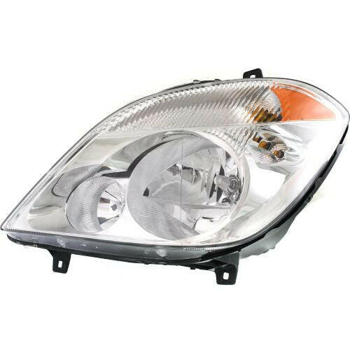 2010-2013 Mercedes-Benz Sprinter Head Light LH, Assembly, Halogen - Capa.