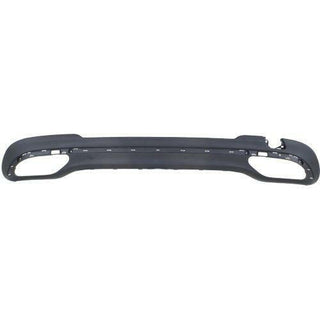 2014-2016 Mercedes-Benz E-Class Rear Bumper Cover, Lower Panel, Textured.