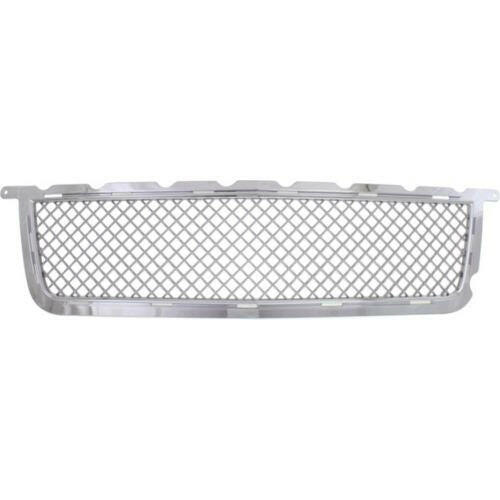 2009-2012 Cadillac CTS Front Bumper Grille, All Chrome.