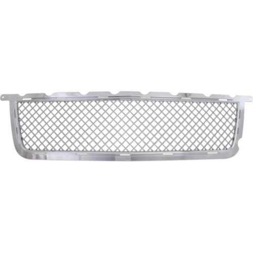 2009-2012 Cadillac CTS Front Bumper Grille, All Chrome - Classic 2 Current Fabrication