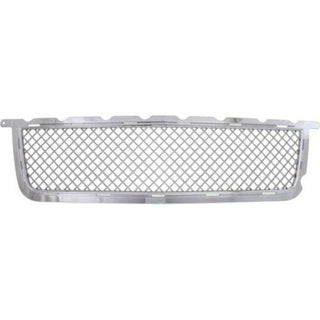 2009-2012 Cadillac CTS Front Bumper Grille, All Chrome.