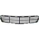 2011-2015 Chevy Cruze Front Bumper Grille, Black (CAPA).