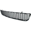 2011-2014 Chevy Cruze Front Bumper Grille, Dark Gray.