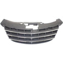 2007-2010 Chrysler Sebring Grille, Silver Black (CAPA).