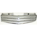 2004-2005 Cadillac SRX Grille, Silver, with Chrome Molding - Classic 2 Current Fabrication