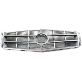 2008-2011 Cadillac CTS Grille, Chrome Shell/Silver Gray - Classic 2 Current Fabrication