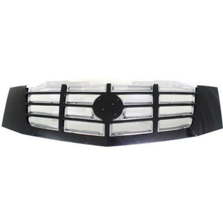 2007-2014 Cadillac Escalade Grille, Black Shell/Chrome - Classic 2 Current Fabrication