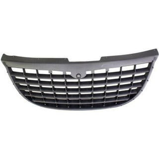 2001-2003 Chrysler Voyager Grille, Dark Gray.