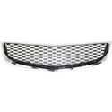 2010-2015 Chevy Equinox Grille, Lower, Chrome Shell/Black Insert.