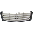 2002-2005 Cadillac Escalade Grille, Black Shell/Silver - Classic 2 Current Fabrication