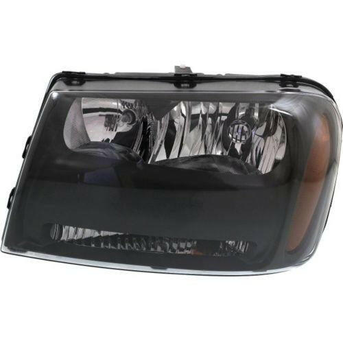 2006-2009 Chevy Trailblazer Head Light LH, Composite, Assembly, Halogen.
