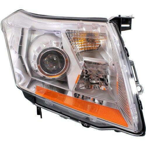 2010-2013 Cadillac SRX Head Light LH, Assembly, Halogen.