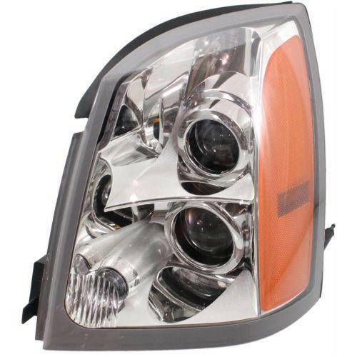 2004-2009 Cadillac SRX Head Light LH, Assembly, Halogen.