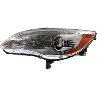 2011-2014 Chrysler 200 Head Light LH, Halogen, Sedan/convertible.