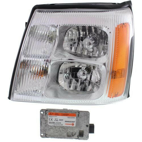 2003-2006 Cadillac Escalade Head Light LH, Assembly, Hid, With Hid Kit.