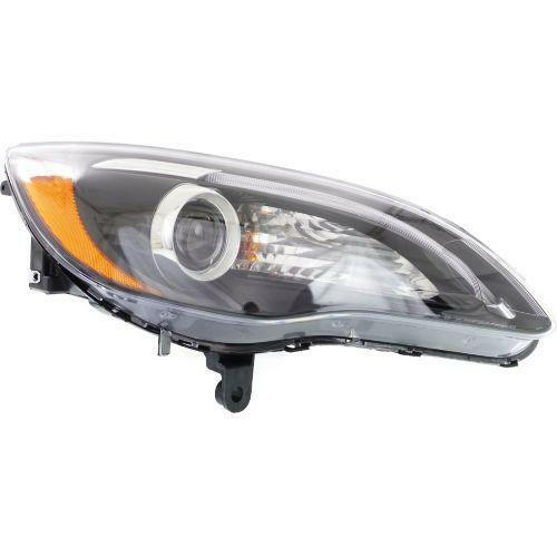 2011-2014 Chrysler 200 Head Light RH, Assy, Halogen, Blck Interior.