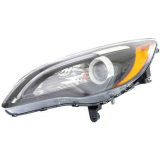 2011-2014 Chrysler 200 Head Light LH, Assy, Halogen, Blck Interior.