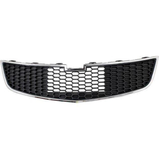 2011-2014 Chevy Cruze Grille, Lower, Chrome Shell/Black - Classic 2 Current Fabrication