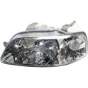 2004-2007 Chevy Aveo Head Light LH, Lens/Housing, Halogen, Hatchback/Sedan.