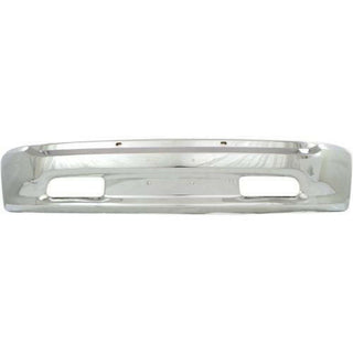 2013-2015 DODGE RAM 1500 PICKUP FRONT BUMPER, Lower, Chrome.