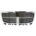 2007-2009 Dodge Durango Grille, Chrome Shell/Black.