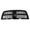 2010-2012 Dodge Ram 2500 Pickup Truck Grille Black.