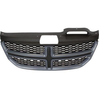 2011-2014 Dodge Journey Grille, Painted-Black Shell - Classic 2 Current Fabrication