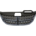 2011-2014 Dodge Journey Grille, Painted-Black Shell.