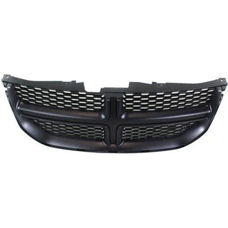 2011-2015 Grand Dodge Caravan Grille, Primed Shell/ Black - Classic 2 Current Fabrication