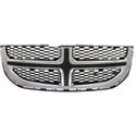 2011-2015 Grand Dodge Caravan Grille, Chrome Shell (CAPA).
