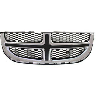 2011-2015 Grand Dodge Caravan Grille, Chrome Shell (CAPA).
