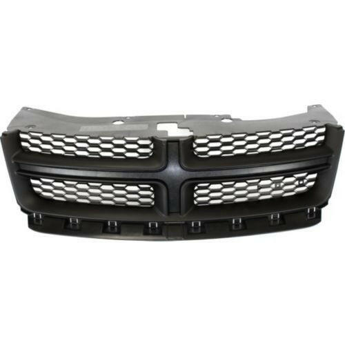 2011-2014 Dodge Avenger Grille, Black Shell/Dark Gray.
