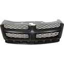 2011-2014 Dodge Avenger Grille, Black Shell/Dark Gray.