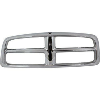 2002-2005 Dodge Pickup Truck Grille Frame, Bright.