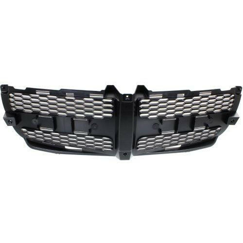 2011-2014 Dodge Charger Grille Insert, Textured Black (CAPA).